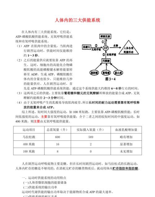 人体的三大供能系统是
，人体内有三大供氧系统 分别是什么？图2